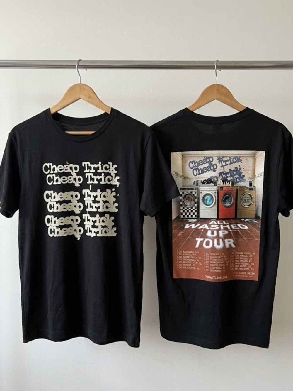 Cheap Trick All Washed Up 2026 Tour T-Shirt Reprint